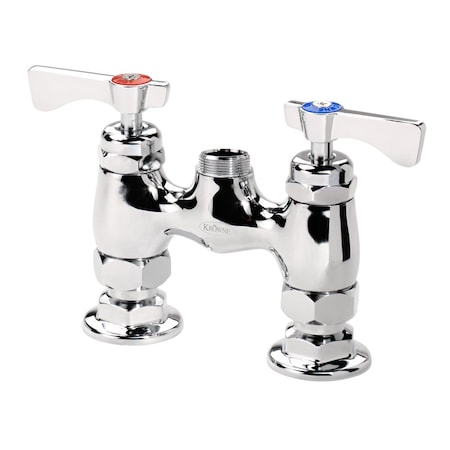 Krowne Royal Series 4" Center Raised Deck Mount Faucet Body 15-4XXL